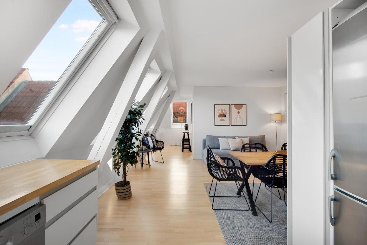 Sanders Leaves - Cute One-Bedroom Apartment With A Large Rooftop Terrace København Ngoại thất bức ảnh