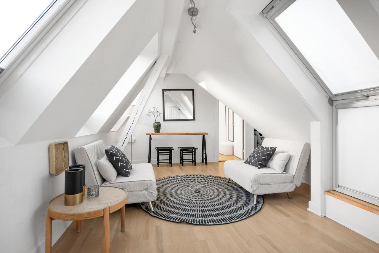 Sanders Leaves - Cute One-Bedroom Apartment With A Large Rooftop Terrace København Ngoại thất bức ảnh