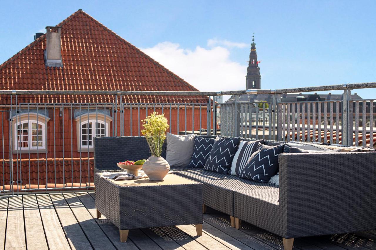 Sanders Leaves - Cute One-Bedroom Apartment With A Large Rooftop Terrace København Ngoại thất bức ảnh