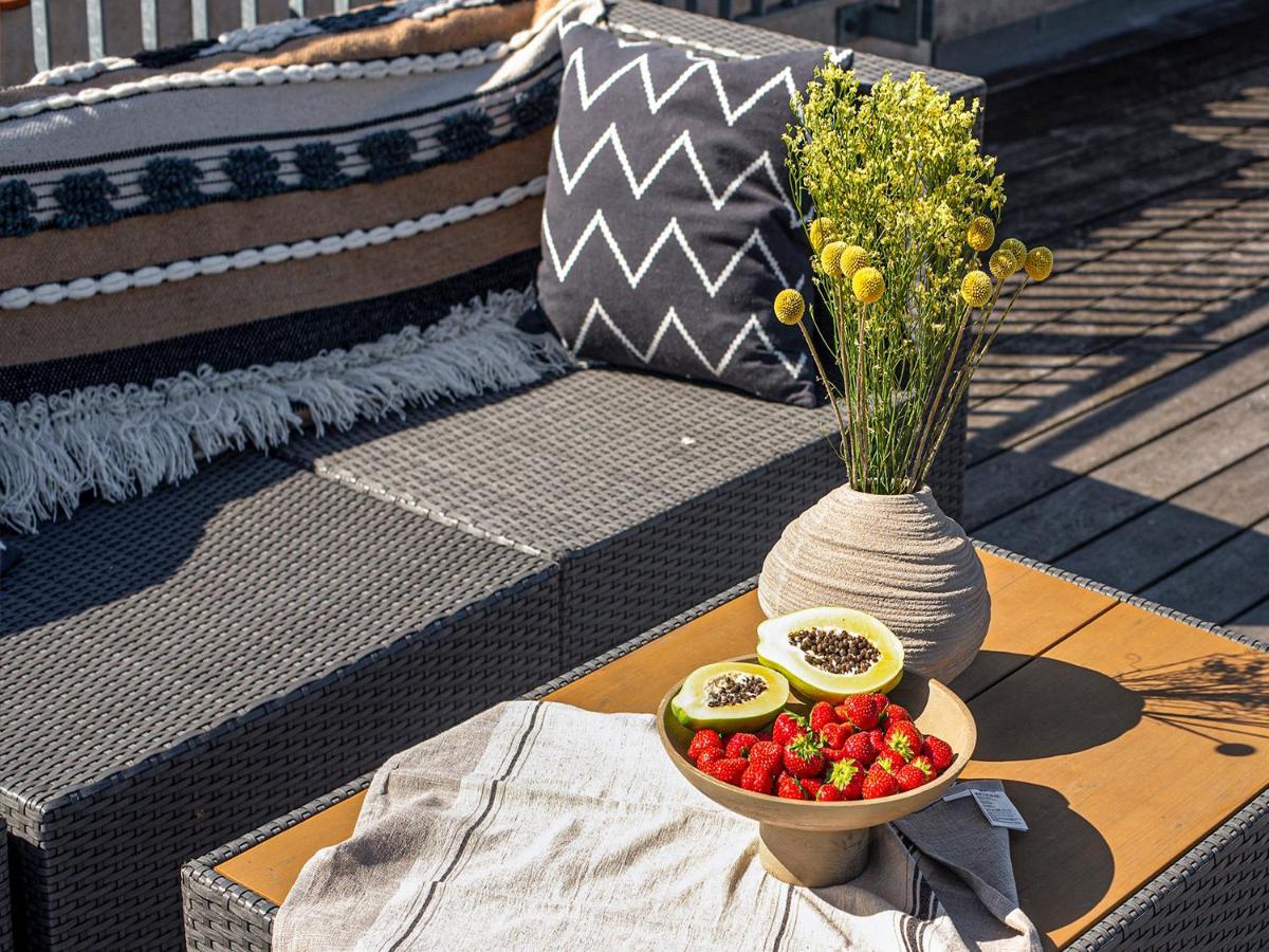 Sanders Leaves - Cute One-Bedroom Apartment With A Large Rooftop Terrace København Ngoại thất bức ảnh